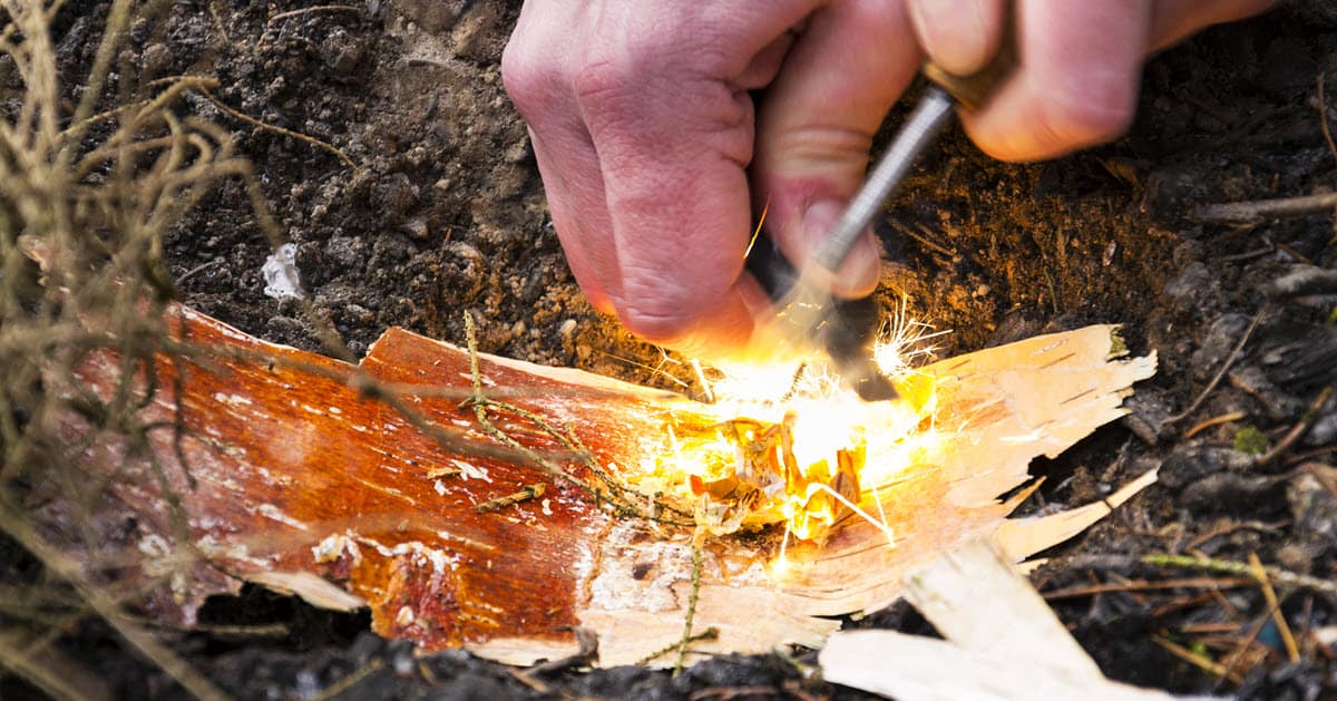 How To Use A Magnesium Fire Starter