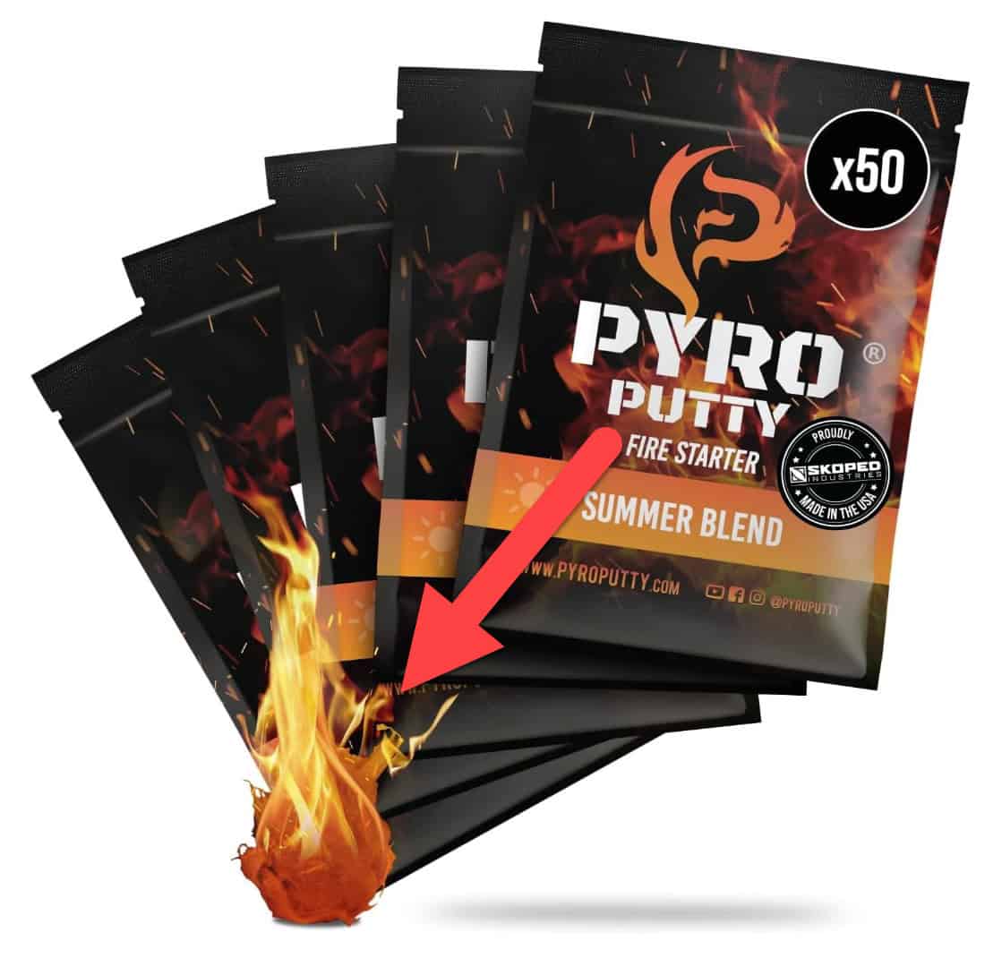 Pyro Putty Fire Starter Summer Blend